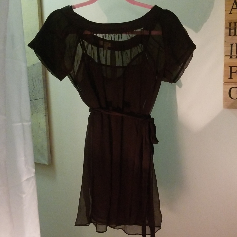 Sheer 2Pc dress